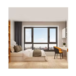 Fuson Standard As1288/As2047 Conception <span class=keywords><strong>de</strong></span> fenêtre à battant en aluminium à double vitrage <span class=keywords><strong>Prix</strong></span> <span class=keywords><strong>de</strong></span> la fenêtre et <span class=keywords><strong>de</strong></span> la porte à battant - Product Image 3