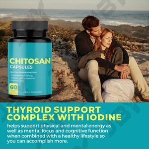 JBY 1000mg 키틴 키토산 캡슐 키토산 슬리밍 캡슐 가격 식품 등급 건강 보조제 키토산 캡슐 - Product Image 5