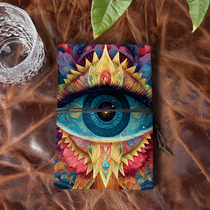 A6 máy tính xách tay thủ công với bìa đẹp hoàn hảo cho trợ lý giảng dạy Sau Đại Học tuyệt vời cho chuẩn bị hướng dẫn và lớp học sinh - Product Image 3