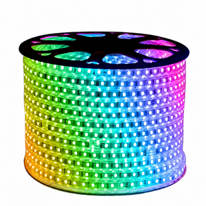 110-220V RGB <b>LED</b> Strip <b>Light</b> 5050 60 <b>LEDs</b>/m IP65 Waterproof Outdoor <b>Running</b> Color Changing Flexible Driver Free for Garden - Product Image 2