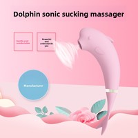 Erwachsenen-Spielzeug Fabrik Delfin-Modell Saug-Vibrations-G-Punkt-Vibrator Tragbares Frauen-Masturbationsgerät Sexspielzeug