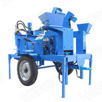 Nouvelle machine de fabrication de briques à double sol M7M1 conçue machine de formage de briques de terre au Congo RDC