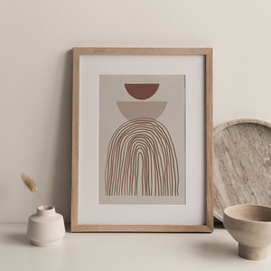 HAOWAI OEM/ODM Stampe d'Arte Astratta Boho per Pareti, Set di Stampe in Colori Pastello, Poster per <span class=keywords><strong>Cucina</strong></span>, Decorazione per <span class=keywords><strong>Soggiorno</strong></span> - Product Image 5
