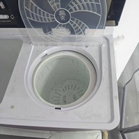 Lave-linge semi-automatique à double cuve de 19 kg, grande capacité, OEM/ODM, large tension, options multi-prises, cuve de lavage et de centrifugation séparées