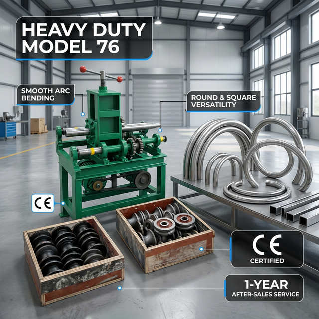 Manual Roll Bender, Greenhouse Bender, Fence Track Tube Bender