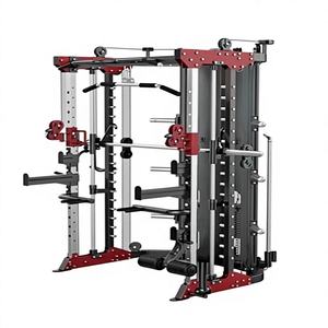 Macchina Smith Combo Professionale in Acciaio Inossidabile <span class=keywords><strong>per</strong></span> Allenamento Intensivo, Attrezzatura Commerciale da Palestra <span class=keywords><strong>per</strong></span> Forza, Bodybuilding, Braccia e <span class=keywords><strong>Petto</strong></span> - Product Image 2
