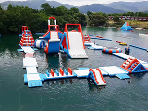 Parc aquatique gonflable commercial extérieur de grande taille, <span class=keywords><strong>jeux</strong></span> gonflables, parc aquatique flottant, aquaparc flottant sur l'<span class=keywords><strong>eau</strong></span> - Product Image 2