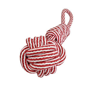 เชือกคอตตอนถักแบบใหม่เชือกลากจูงลิงสงคราม <span class=keywords><strong>tist</strong></span> สุนัขของเล่น - Product Image 2