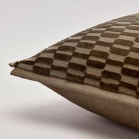 Housse de coussin de luxe haut de gamme AIBUZHIJIA, housse de coussin douce, décoration de la maison, style moderne, taie d'oreiller