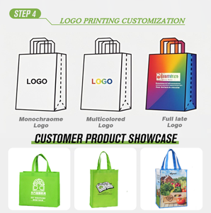 Bolsas de Compras Reutilizables de Polipropileno No Tejido, Laminadas, Brillantes, Plegables, Portátiles, Termoselladas, para Todo Tipo de Uso, Venta al Por Mayor - Product Image 5