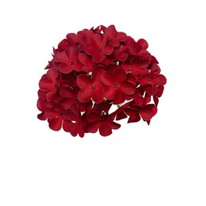 Fleurs d'hortensia artificielles en plastique et tissu, toucher naturel, décorations pour mariage et maison - Product Image 5