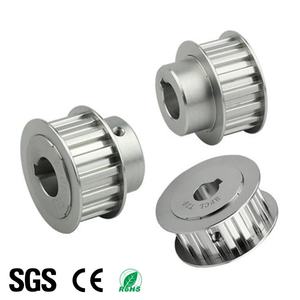 可定制数控加工HTD正时皮带轮标准铝合金尼龙钢塑料机械尺寸3M 5M 8M 14m来样定做 - Product Image 1