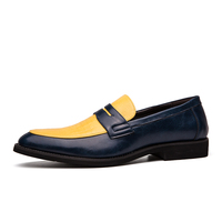 Chaussures Homme Tendance Personnalisées en Cuir PU Taille 48 – Mocassins Rouges de Soirée et Chaussures Décontractées de Marche pour Hommes