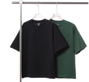 เสื้อยืดคอกลมทรงบ็อกซี่ ผ้าคอตตอน 100% หนัก 250 GSM สไตล์วินเทจ สตรีทแวร์ ทรงโอเวอร์ไซส์ ไหล่ตก  สำหรับผู้ชาย รับผลิตแบบ OEM - Product Image 2