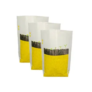 5kg 10kg 100% New Material Bopp Laminated Pp Polypropylene Woven Sacks For White Fertilizer Package Bag