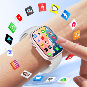 สมาร์ทวอทช์ 4G หน้าจอ AMOLED 2.01 นิ้ว GPS NFC IP68 กันน้ำ รองรับการโทรผ่านบลูทูธ หน่วยความจำ 6+<span class=keywords><strong>256GB</strong></span> รองรับแอปพลิเคชันโซเชียล PlayStore รองรับซิมและ NFC - Product Image 3