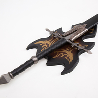 Señor de los anillos arma Ringwraith Nazgul espada réplica bruja rey de Angmar Nazgul espada para colección de Cosplay