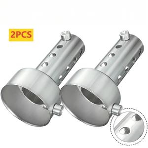 New <span class=keywords><strong>Universal</strong></span> 45Mm Bạc Xe Máy Xả Silencer Gang Với <span class=keywords><strong>dB</strong></span> <span class=keywords><strong>Killer</strong></span> Phía Sau Giảm Tiếng Ồn Muffler - Product Image 1