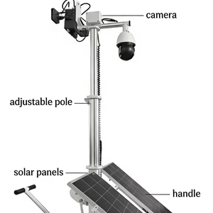 Rimorchio Mobile per <span class=keywords><strong>Sorveglianza</strong></span> con Riconoscimento Targhe per l'Ingresso di Comunità Protette - Product Image 1
