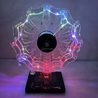 Support de Verres à Shot LED Rotatif en Forme de Grande Roue, Présentoir à Vin en Acrylique, Présentoir Lumineux pour Bouteilles de Boîte de Nuit, Personnalisable pour Fêtes