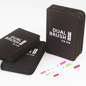 Juego de Marcadores de Acuarela Idrawit de Doble Punta, Puntas Suaves y Flexibles, para Estudiantes, Pincel de Acuarela - Product Image 1