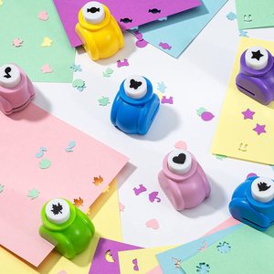 Ensemble de poinçons à papier en forme de lettres, poinçons à papier pour <span class=keywords><strong>scrapbooking</strong></span> scolaire, poinçons à papier pour les arts et l'artisanat, poinçons à trous en forme de lettres pour enfants et adultes - Product Image 3