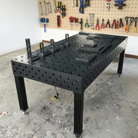 Table de soudage flexible 3D avec pinces et dispositifs de fixation D28, table de soudage flexible en acier 3D haute précision