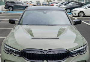 Cubierta de Motor Estilo CS de Aluminio para <span class=keywords><strong>BMW</strong></span> Serie 3 G20 2019-2025 330i 335d <span class=keywords><strong>340</strong></span> M340i, Nuevo Estilo 2026 - Product Image 4