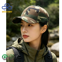 Gorra de Béisbol de Lona con Camuflaje, Ajustable, Informal para Exteriores, con Logotipo Personalizado, Gorra Deportiva para el Sol