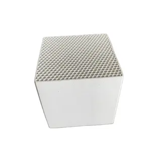 100*100mm Cellular Honeycomb Ceramics for RTO RCO Heat Exchanger