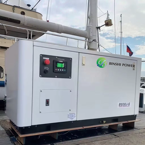 Binshiパワー超サイレントディーゼル発電機6kw 8kw <span class=keywords><strong>12KW</strong></span> 15KW 30KW海水冷却海洋Gensetボート用 - Product Image 4