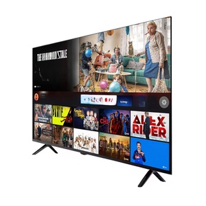 ทีวีสมาร์ท LED ไร้ขอบสำหรับโรงแรม ขนาด 32-55 นิ้ว HD720 HDR ระบบแอนดรอยด์ รับผลิตตามสั่ง (OEM) พร้อมลำโพงในตัว UHD WiFi - Product Image 1