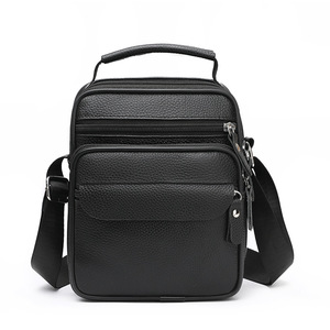 Bolso Cruzado de Piel Genuina de Primera Capa para Hombre, Novedad 2025, Estilo Casual y Moderno, Si - Product Image 5