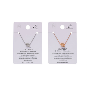 Cavigliera con ciondolo a forma di scorpione in acciaio inossidabile, gioiello con segno zodiacale per donna, cavigliere alla moda. - Product Image 1