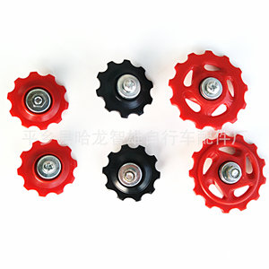 ล้อไกด์ตีนผีหลัง 10 13 15 ฟัน สีดำ สีแดง อะไหล่จักรยานแบบเปลี่ยนได้ - Product Image 3