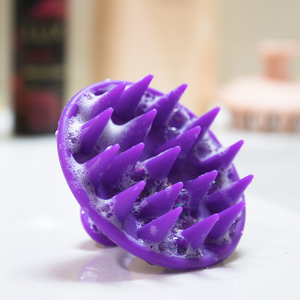 Silicone Head Massager Shampoo <b>Brush</b> Scalp Hair Care Scalp Massager for Hair Growth - Product Image 1