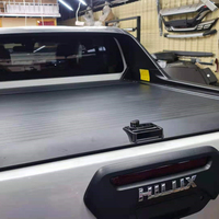 Couverture de hayon en alliage d'aluminium dur avec serrure à code pour Toyota Hilux Revo/Vigo/Rocco/TRD/Rogue 2020