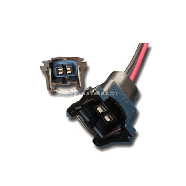 12129142 EV1 GM CLIP-IWC Wire Clip Plug Fuel Injector Connector Auto 2 Pin Connectors