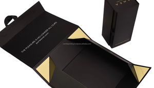 Caja de regalo magnética de alta gama personalizada, caja rígida plegable para el cuidado de la piel y accesorios de moda - Product Image 3