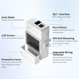 Interrupteur intelligent pour la maison Sonoff Th Elite, capteur 16A/20A, température et humidité, chipset <span class=keywords><strong>ESP32</strong></span> pour une utilisation en intérieur - Product Image 2