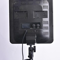Kit d'éclairage de Studio vidéo LED, bi-couleur, 2 pièces, avec trépied de 2.2m et Batteries, lumière photographique