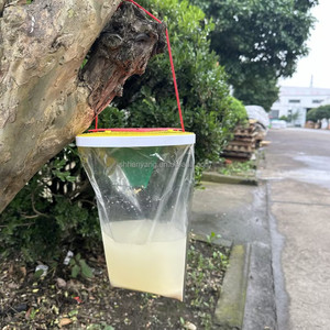Sac piège à mouches jetable Hanyang, pratique pour le <span class=keywords><strong>jardin</strong></span>, la ferme, l'intérieur, sac en plastique - Product Image 4