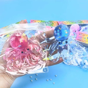 Juguete Antiestrés Sensorial de Medusa y Pulpo Pequeño con Diseño de Gelatina y Purpurina para Alivio del Estrés, Venta al por Mayor - Product Image 2