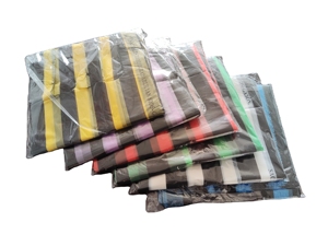 Recyclable Customizable PE Material Embossed T-Shirt <b>Sand</b> Bag for Supermarket and Exhibition Use - Product Image 3