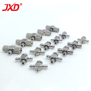 Jxd M-3ATHU-4 M-5ATHU-4 M-5ATHU-6 M5 chủ đề TEE loại không khí Doanh kim loại kết nối SMC khí nén các bộ phận phụ kiện - Product Image 1