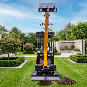 Mini Excavadora Ultra Estrecha de 1100 mm de Ancho y 1580 mm de Radio de Giro para Trabajos de Excavación en Pasillos Interiores y Calles Estrechas, OEM ODM - Product Image 1