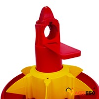 Système d'alimentation automatique de type Plasson pour élevages de poulets reproducteurs - Équipement avicole
