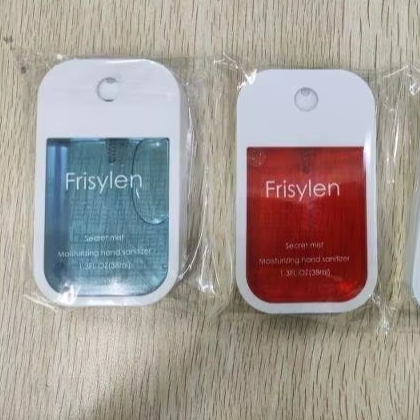 bottle pump transparent flat square