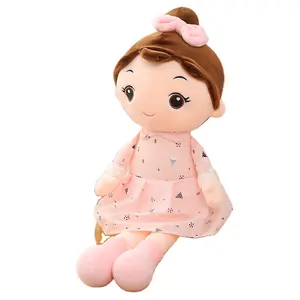 Заводская поставка, высокое качество, Профессиональная мягкая игрушка 45 см 18 дюймов, на заказ, детские плюшевые куклы для девочки, подарок на день рождения