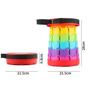 <span class=keywords><strong>Tabouret</strong></span> pliable personnalisé, petit siège portable, chaise de camping colorée, <span class=keywords><strong>tabouret</strong></span> télescopique en plastique pour enfants - Product Image 6